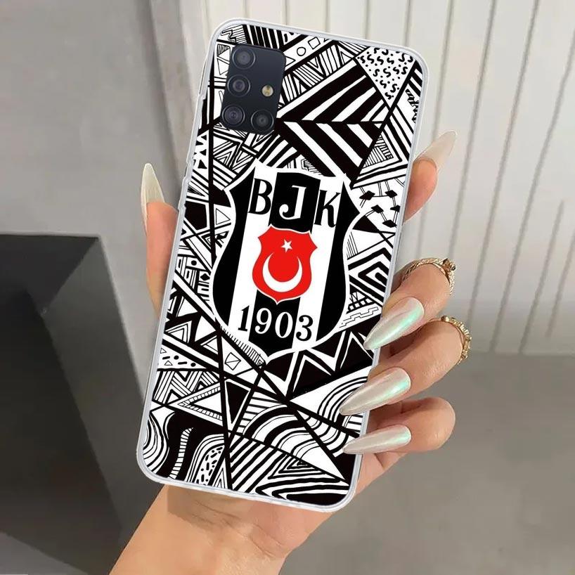 B-Besiktas B-BJK Phone Case for Samsung Galaxy A52 A32 A22 A12 A02S A50S A30S A10S Note 20 Ultra 10 Plus S10 A31 A20 A71 A72 Gal