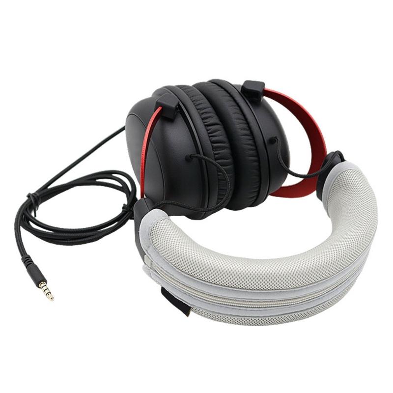 Soft Protective Headsets Headband Cover Ventilated Design Reduces Heat And Sweat Buildups for Cloud 2 Headphones