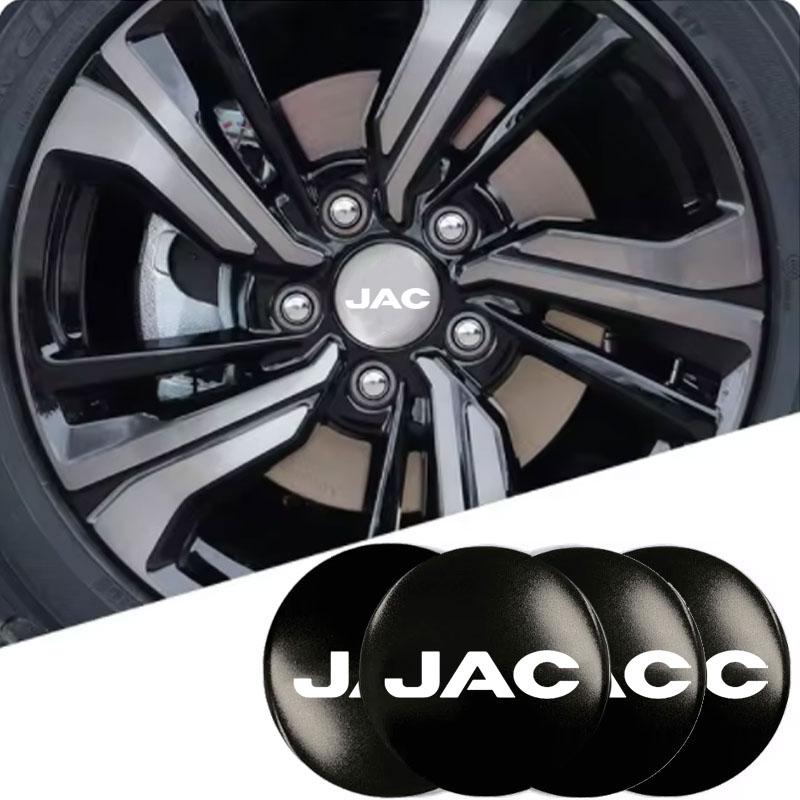 Scratch-proof car hub cover sticker car badge For JAC Refine J3 J4 J7 JS2 JS3 JS4 KR1 S2 S3 S4 S5 S7 Vapour T8 car Accessories