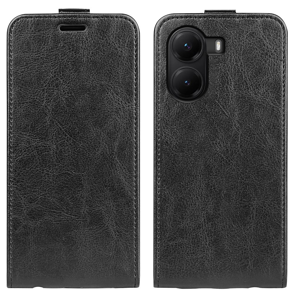 For Xiaomi Poco X7 Pro 5G Case with Card Slots Vertical Flip Leather Phone Cover