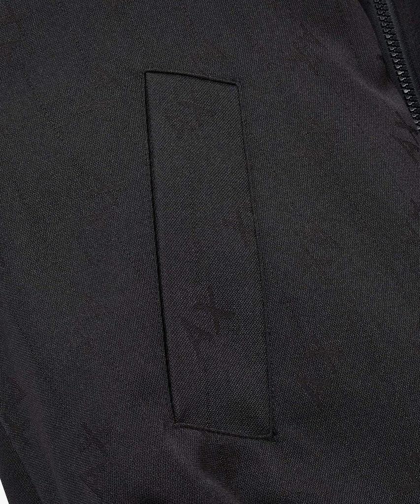Armani Exchange Women'S Logo Jacquard Padded Blouson Jacket _Black_A426110503