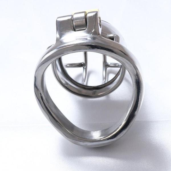 Stainless Steel Chastity Lock Cock Cage for Male