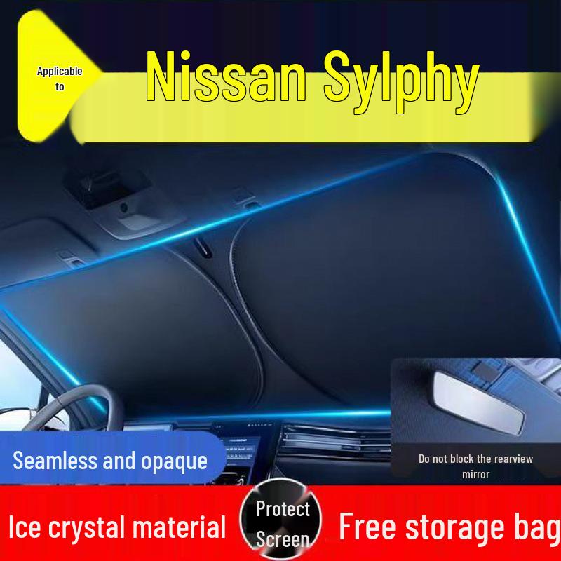 Front Windshield Sunshade - Heat Insulation & UV Protection