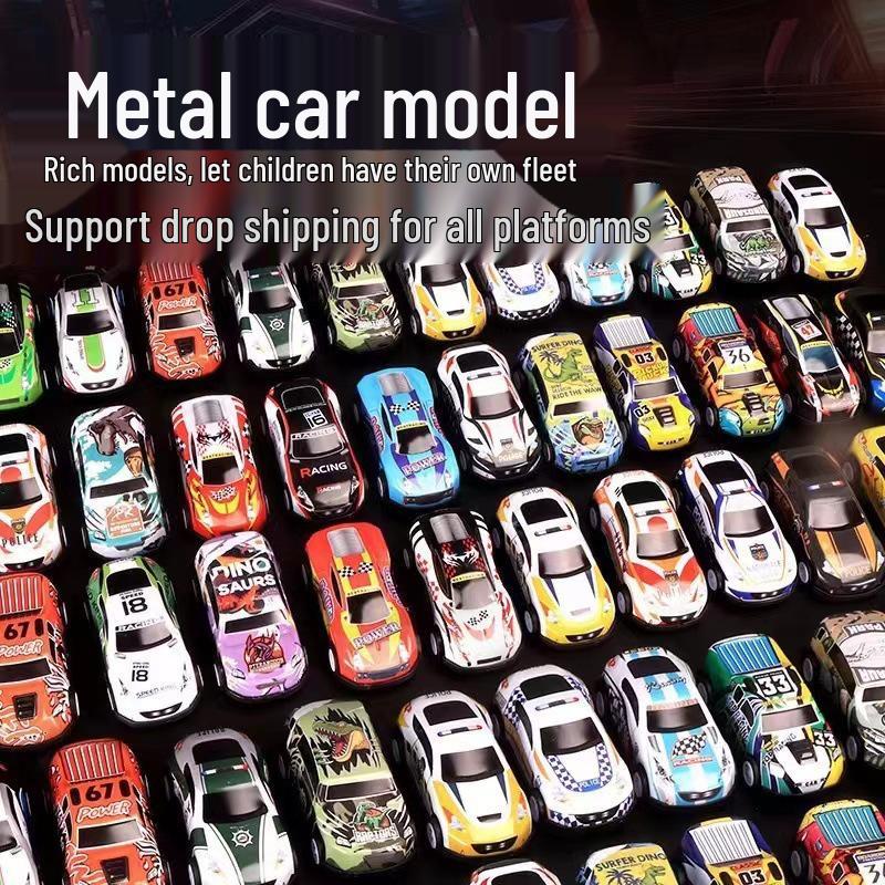 

Набор из 48 мини-инерционных машинок с оттягиванием назад для детей