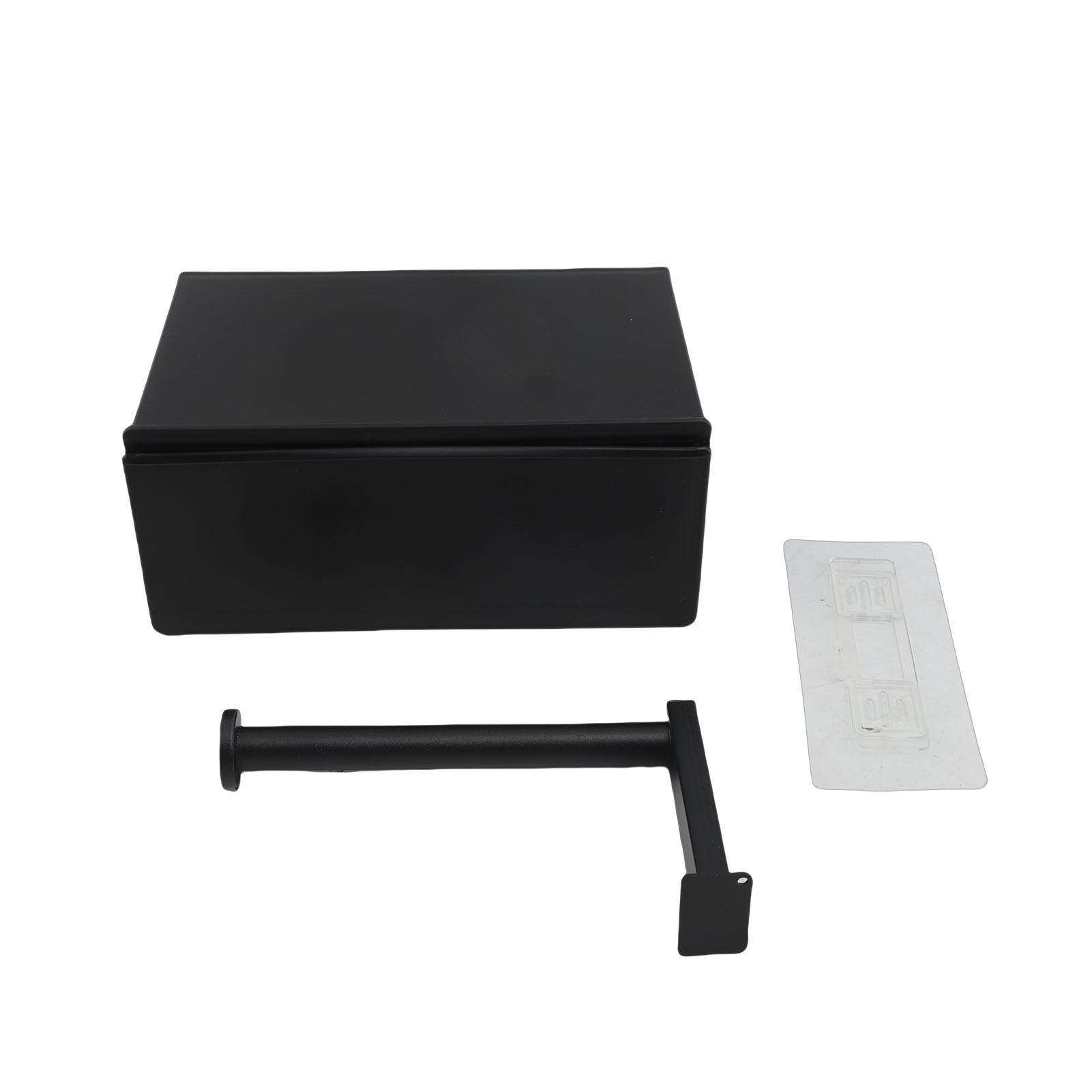 Toiletpapierhouder met Plank Lade Type Toilet Opbergrek Tissuehouder voor Badkamer