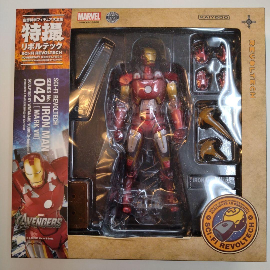 

[USED] Iron Man Special Effects Revoltech MARK VII Series No.042