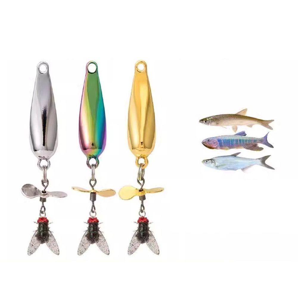 Angling Gear Fishing Spinner Baits Metal Propeller Fishing Bait  for Fish Catching Accessories
