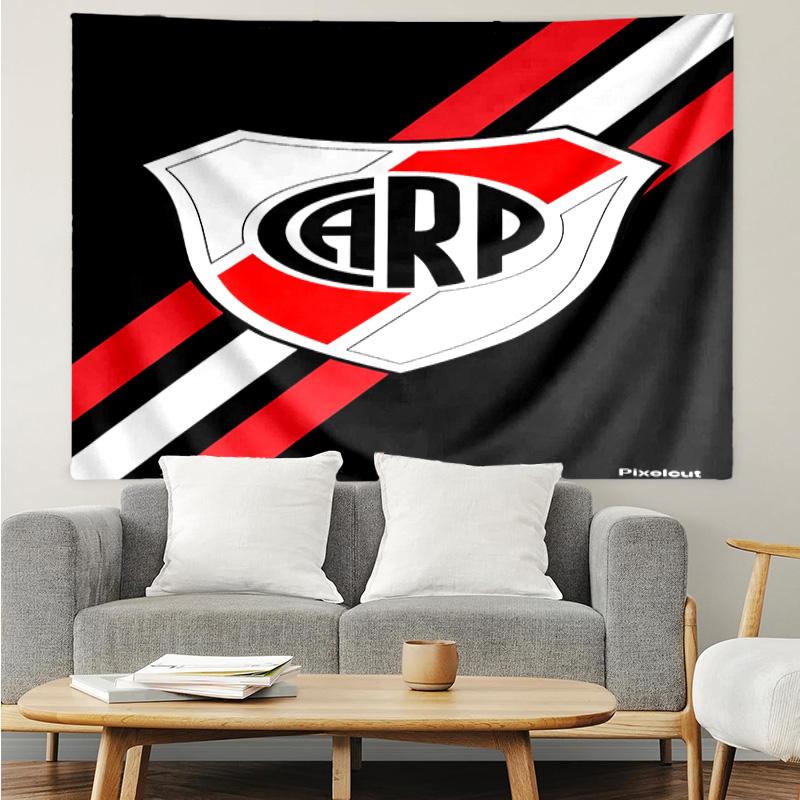 Club Atlético River Plate Tapestry for Bedroom Aesthetic Classroom Tapestries Wall Hanging for Living Room Dorm Office,Ideal Creative Gift