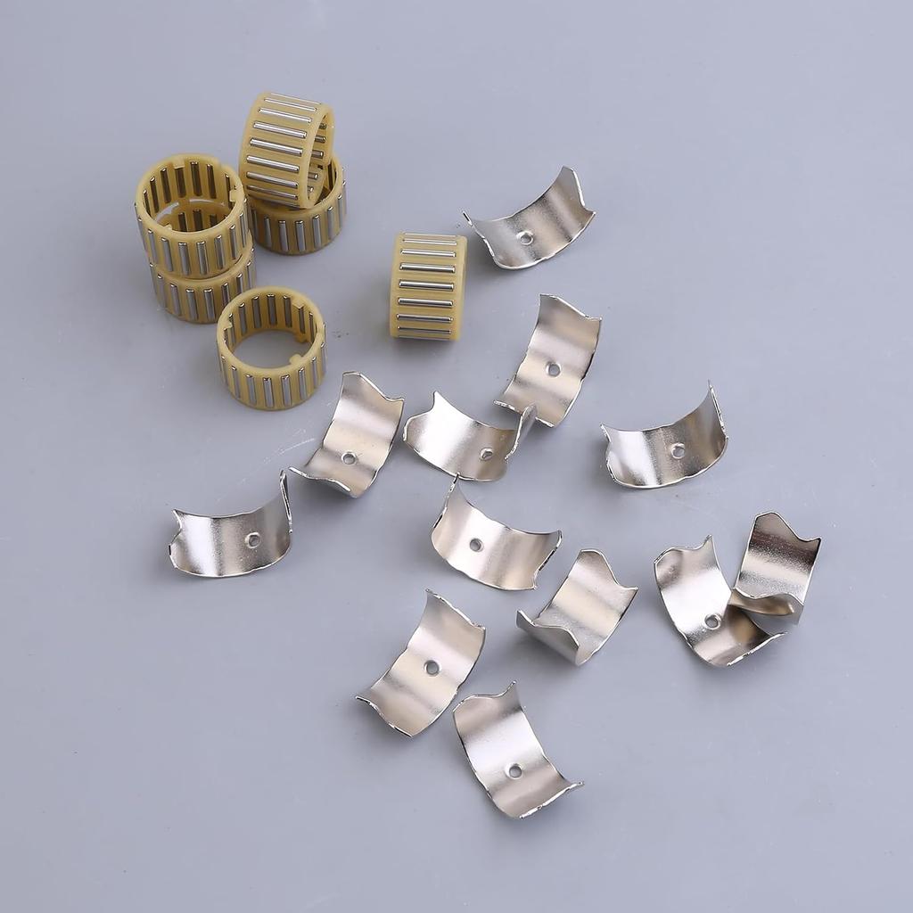 Zestaw 6 łożysk igiełkowych wałka mimośrodowego wałka rozrządu silnika Kompatybilny dla 00-18 X5 F15 E53/70 Zastępuje 11377615379