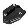 Parking Kickstand Extension Pad AntiSlip Side Stand Support Fit for Yamaha MT 09 FZ 09 FJ 09(Black )