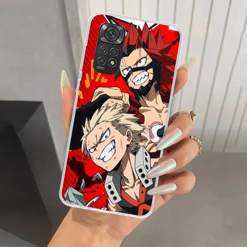 My Hero MHA Bakugou Katsuki Phone Case for Xiaomi Redmi Note 15 14 14S 13 12S 12 Pro 11S 11 Plus 11T 11E 10S Soft Funda Print Sh