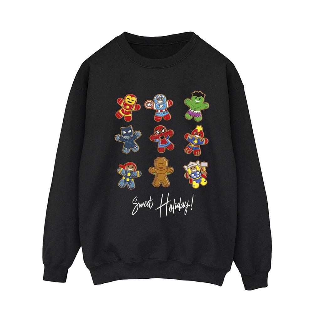 Marvel Womens/Ladies Gingerbread Avengers Sweatshirt