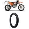 Motorcycle Front Tire Inner Tube 2.75‑17 3.00‑17 Steel Alloy Valve Stem with Gas Nozzle,