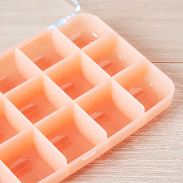 Hergestellt in Japan Pure101 15-Fächer Aufbewahrungsbox Rosa