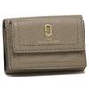 Marc Jacobs Softshot Mini Bifold M0015413 055 Gray Wallet, Women's, (5) CEMENT, [Used]