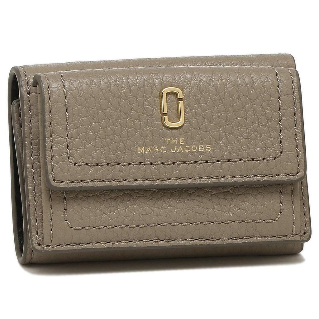 Marc Jacobs Softshot Mini Bifold M0015413 055 Gray Wallet, Women's, (5) CEMENT, [Used]