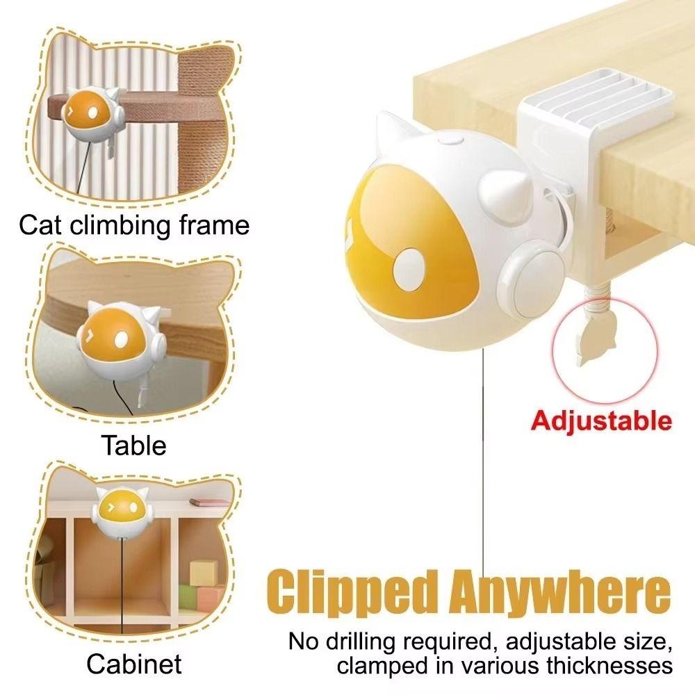 Smart Automatic Lifting Cat Toy Ball Creative Kitten Teasing Toy  Relieve Boredom