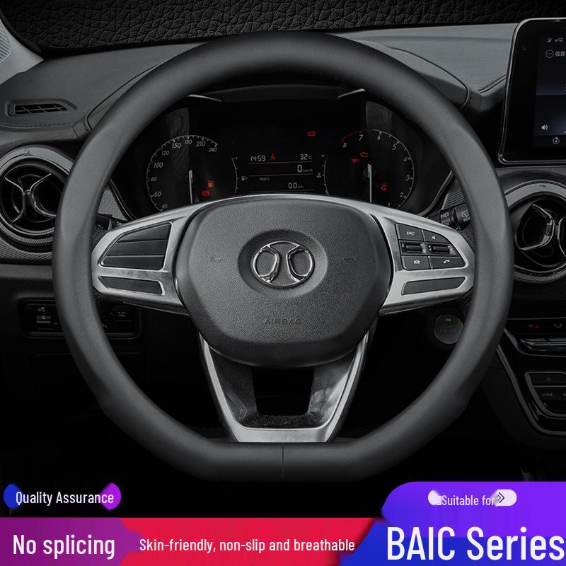 Premium Lenkradbezug aus echtem Leder für Beijing Automotive BJ40/BJ80, F40 und BAIC BJ30