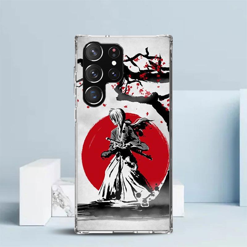 

Rurouni Kenshin Anime Phone Case For Samsung Galaxy S24 S25 Edge S26 Ultra S22 S23 Plus S21 + S20 FE Soft TPU Back Cover Galaxy Samsung S23