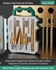 Green Forest Sawtooth Pagoda Drill Bit Set for Wood & Metal