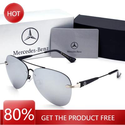 Car Sticker For Mercedes Benz A B C E S V Class GLB GLC GLE AMG Pilot SLK SLC ML Car High Men Anti Glare Driver Goggles Polarize