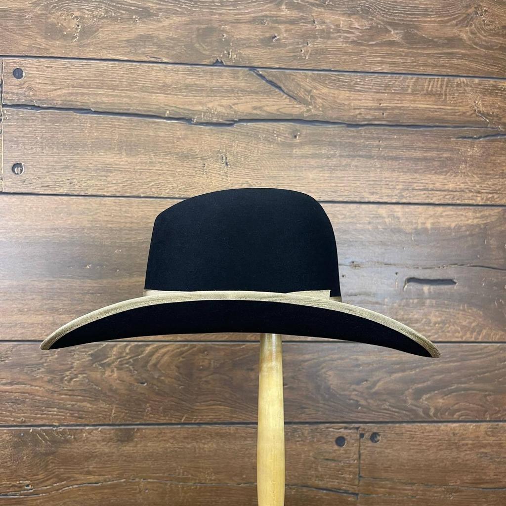 Cowboy Wind Sheep Filthatt, Enfärgad Med Dekorativ Filthatt