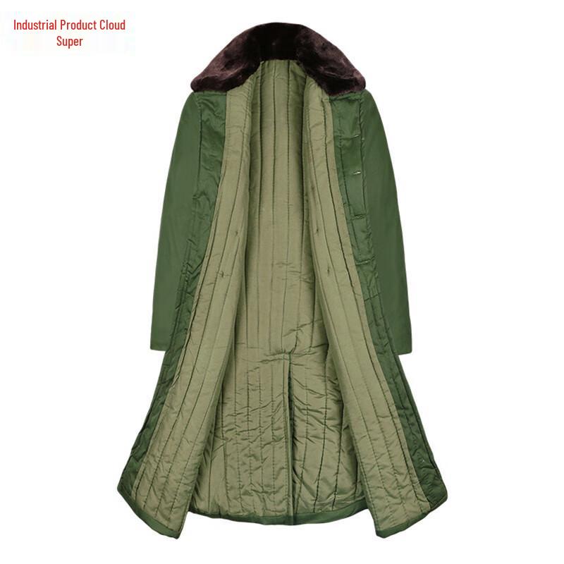 Unisex Winter Military Style Cotton Padded Parka