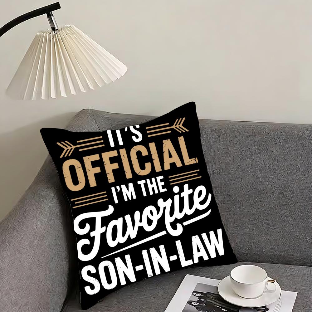 THE FAVORITE SONINLAW Cushion Cover Pillowcase Ultra Soft Skin Friendly Fabric Cloud Like Comfort Concealed Zipper