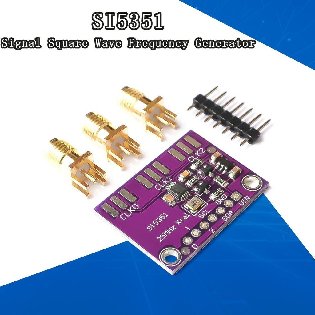 DC 3V 5V SI5351 SI5351A I2C Clock Signal Generator Module High