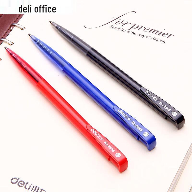 Deli Ret retractable Ballpoint Pen Set