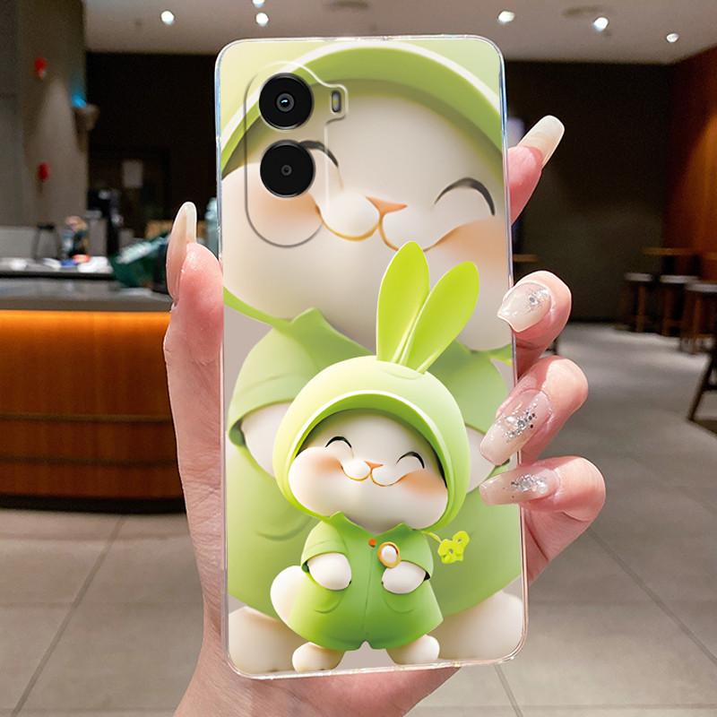 For Poco M7 4G Luxury Dragon Cute Cool Boy Girls Soft Silicone Phone Case Back Cover For Xiaomi Poco M7 4G Transparent TPU Shell