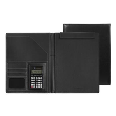 Large Corporation Civil Servant Office A4 Document Organizer Calculator Folder Document Holder Brown 1 Pcs