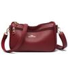 Single Shoulder Bag, Handbag, Crossbody Bag, Casual Pillow Bag, Women's Soft Leather Small Square Bag
