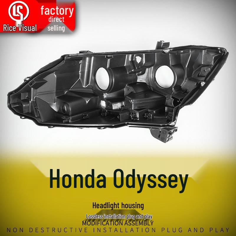 Совместимая задняя крышка фары для Honda Odyssey 2015-2021, основание абажура передней фары и задних нижних фонарей For Original Low Config, Passenger Side (Right)