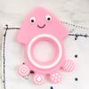 Yekko Mom 2 Types of Baby Squid Teethers + Mustache Pacifier, Pink, Blue (teethor), James (nipple), Korean Baby Products