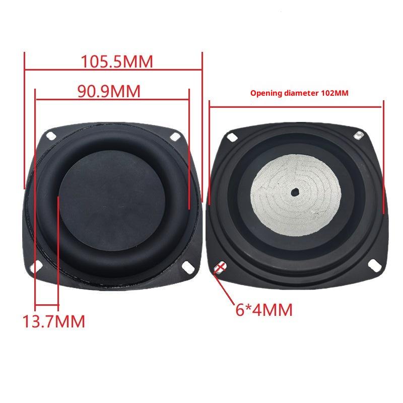 Universal Woofer Radiator Bass Passive Speaker Low Frequency Loudspeaker Diaphragm Vibration Plate Bass Membrane Plate Diy