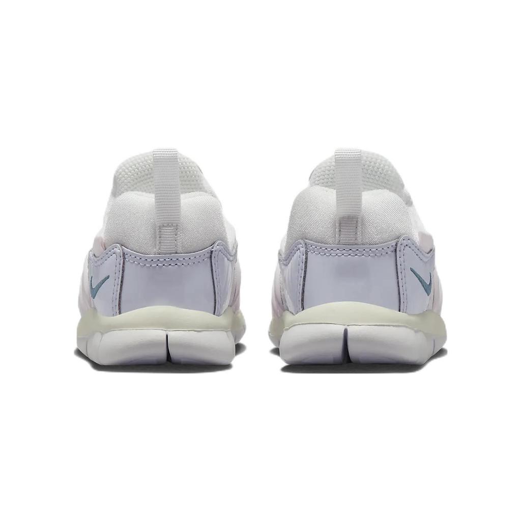 Nike Dynamo Free Slip Resistant Abrasion Resistant Low top Sports Casual Shoes White Blue Pink Infant And Toddler 343938-101