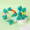Retractable Dinosaur Retractable Neck Dinosaur Keychain  Schoolbag Pendant
