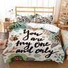 Bunny HD Bedding Set Teen King Bedding Set Children's Bed Down Duvet Cover Pillow Cover Bedding Set