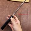 7 Inch Nakiri Knife 33-layers Damascus Steel 10Cr15Mov Blade Ox Horn & Ebony Handle Slicing Vegetable Cleaver Meat Kitchen Knife