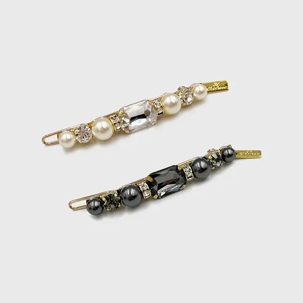 Knob Crystal Pearl Straight Pin LFSL0338