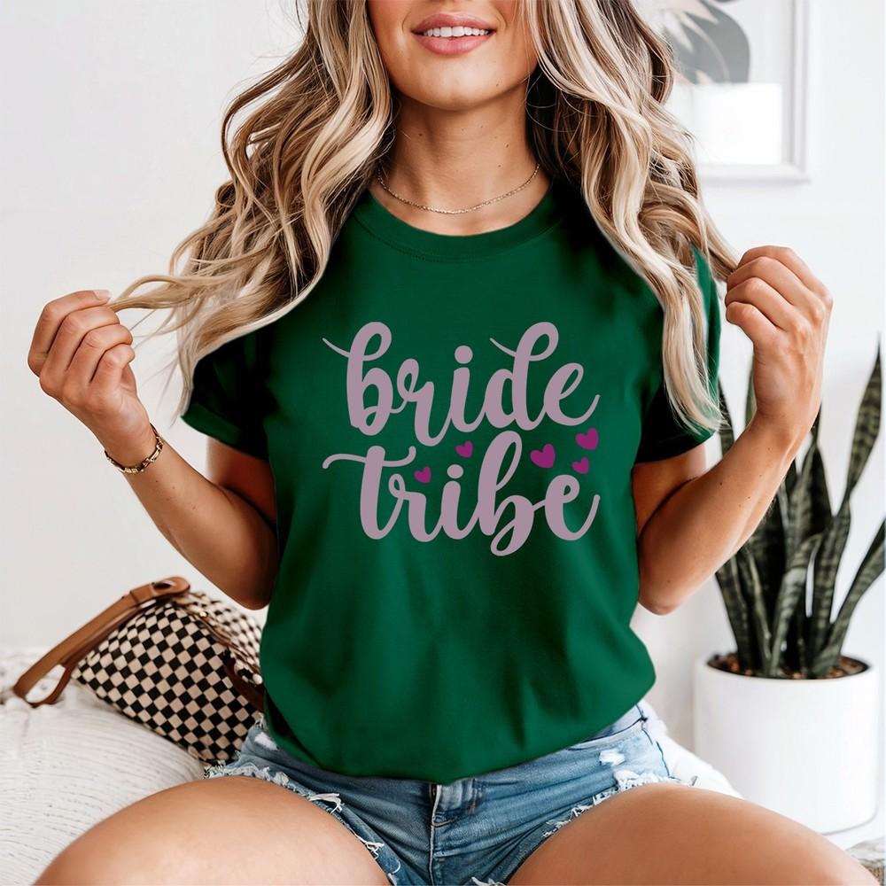 Bride Squad Unisexs T Shirt Bridesmaid The Bridal Team Bride Graphic Tee