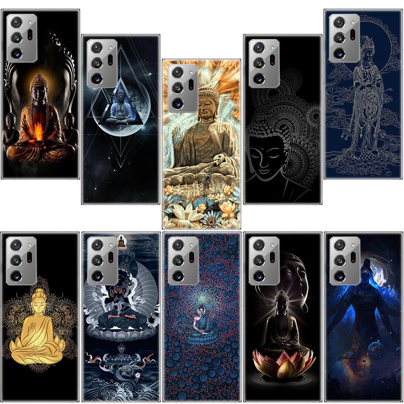 Buddha's return and Buddha lotus Phone Case For Samsung S24 S23 FE S22 S25 Ultra S21 Plus Galaxy S20 FE S25 Edge Cover Capa Soft