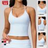 Zechuang's new beautiful back yoga vest gathers quick-drying sports quick-drying gym clothes top women