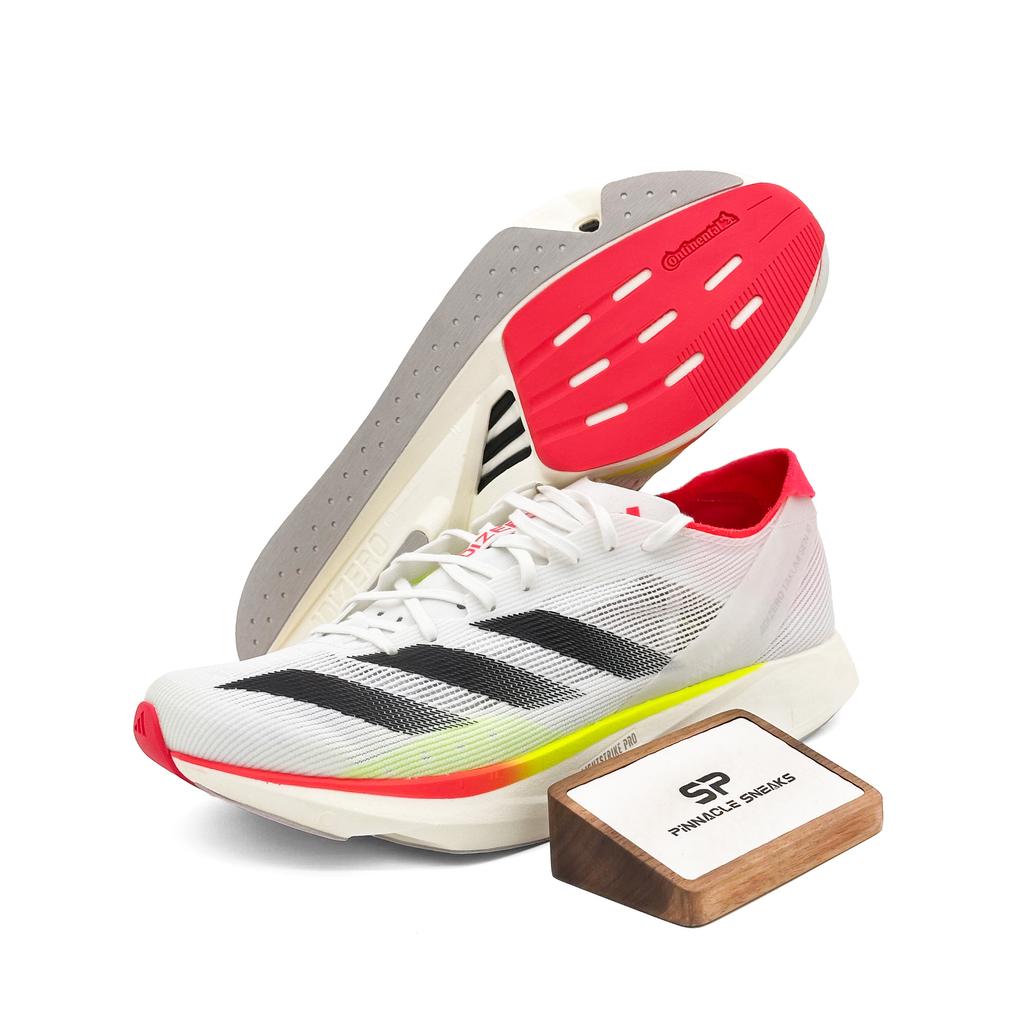 adidas Adizero Takumi Sen 10 White Black Lucid Red - IH5712