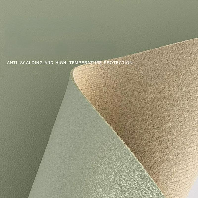 

Waterproof Table Cloth Round Table Cushion Customizable Leather Cushion Nordic Tablecloth Tea Table Cushion Coffee Table Cloth diameter 80cm