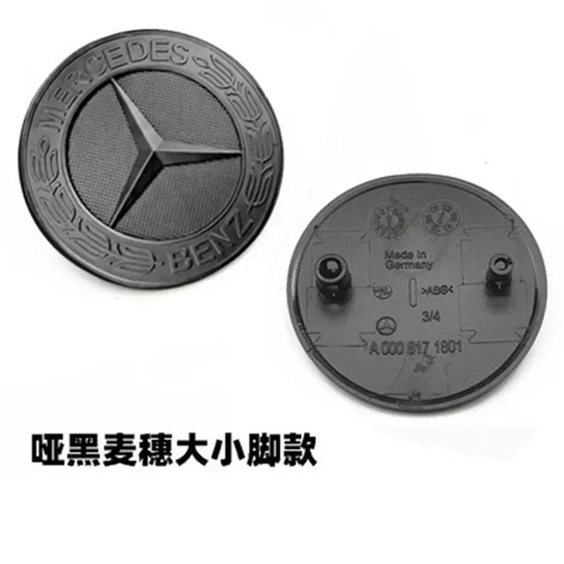 

Автомобильная наклейка Для Mercedes Benz Для Mercedes-Benz Заменяемая Звезда Эмблема Бампер SLK CLA S GLA A SLC A0008171801 такая же, как A00081713 1pcs матовый черный