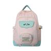 Stylish And Cute Nylon Kids Backpack For Boys And Girls With Curved Straps