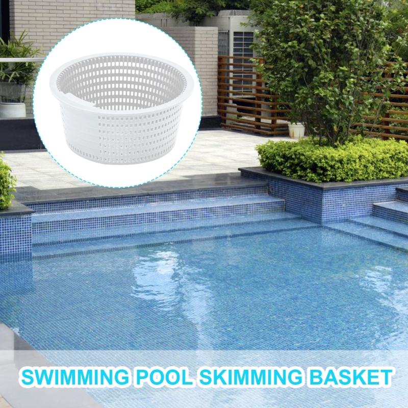 2Pcs Professional Pool Skimmer Basket Pool Filter Basket Pool Cleaning Accessories Replacement Basket Filter Basket