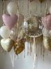 Set Palloncini Cuore Rosa Palloncino Bobo Trasparente per Stagione Matrimoni Festa della Mamma Proposta Compleanno Palloncino Decorazione
